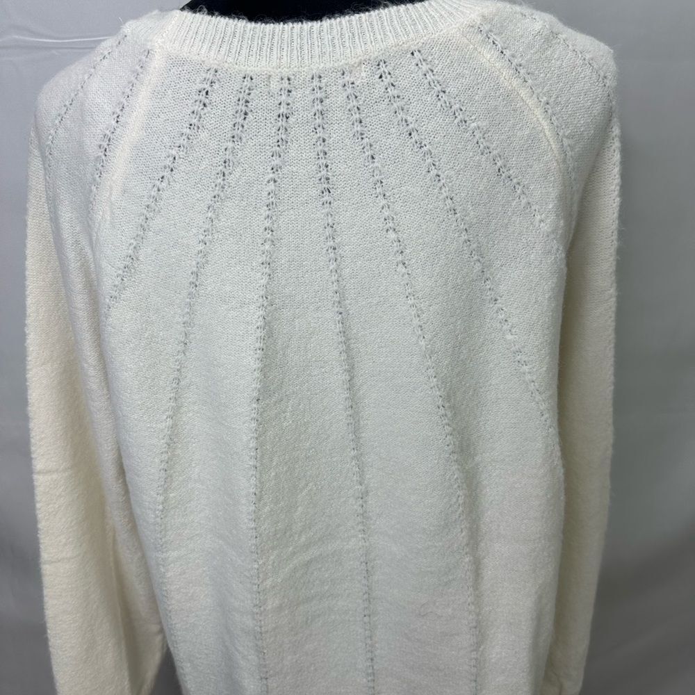 Pink Clover Arezzo Cream Sweater Soze XL - Picture 10 of 12